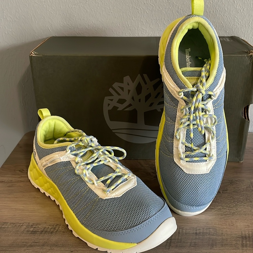 Timberland Solar Wave Medium Blue Mesh Sneaker